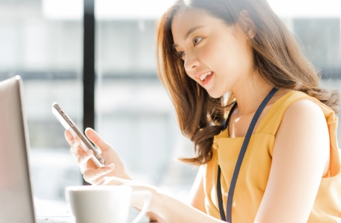 スマホで予約・会計のイメージ画像